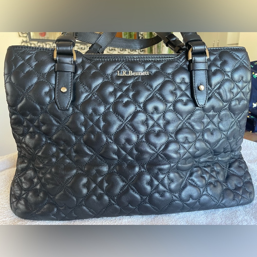 LK Bennett Pearl tote in black